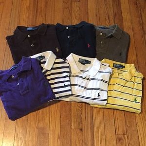 Men’s Polo shirt bundle 7 shirts!